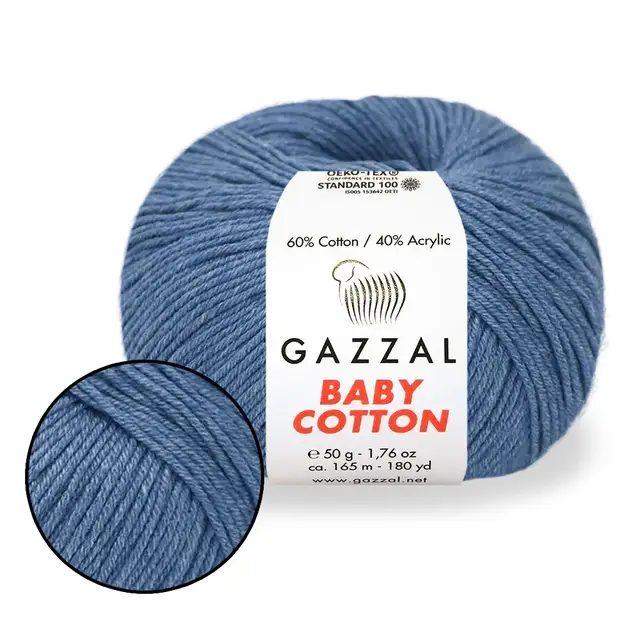 Gazzal Baby Cotton: огляд м’якої турецької пряжі для дитячих речей, іграшок і легкого трикотажу